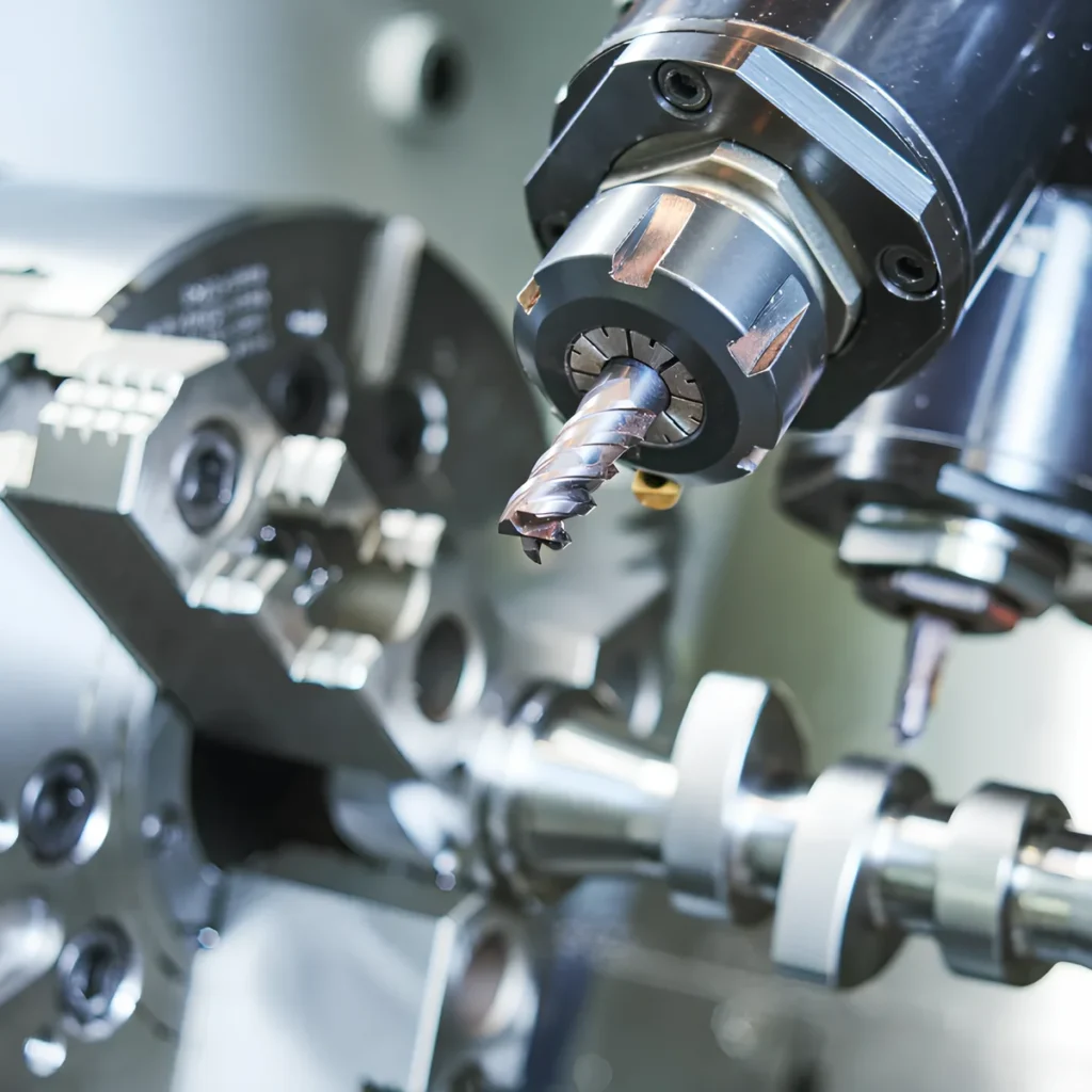 High-precision engine component created using tooling-free investment casting.