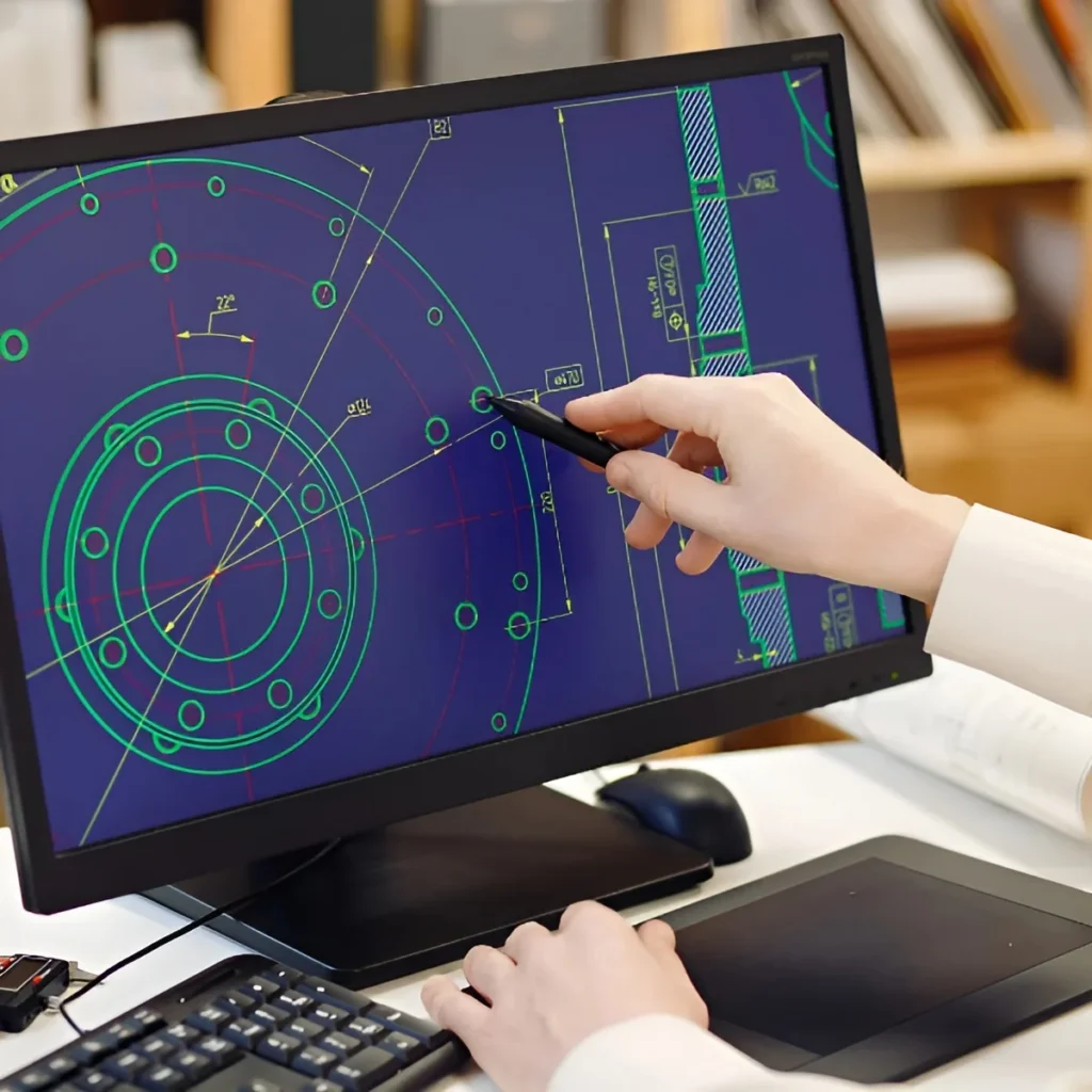 Image of CAD engineering.