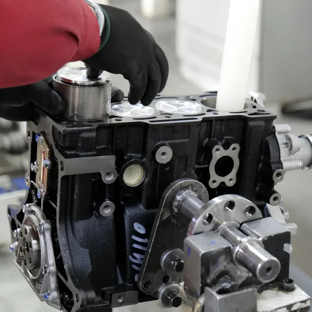 Image of launch vehicle components and satellite assemblies requiring precision castings at Cape Canaveral.