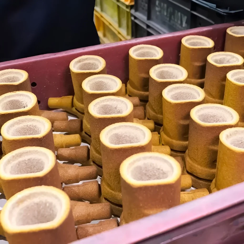 Image of the ceramic mold.