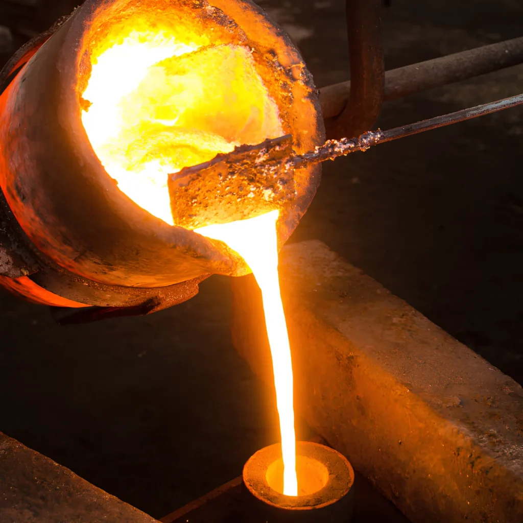 Precision investment casting for extreme-temperature industrial and space applications.